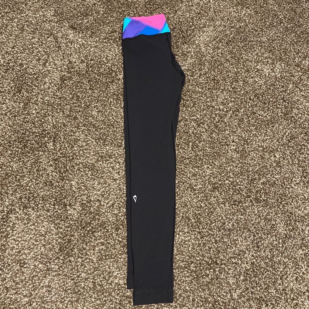 Ivivva leggings. Size 10. Black